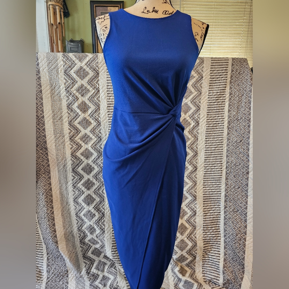 Blue dress
